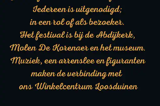 Dickens Festival in Loosduinen Dickens Festival in Loosduinen