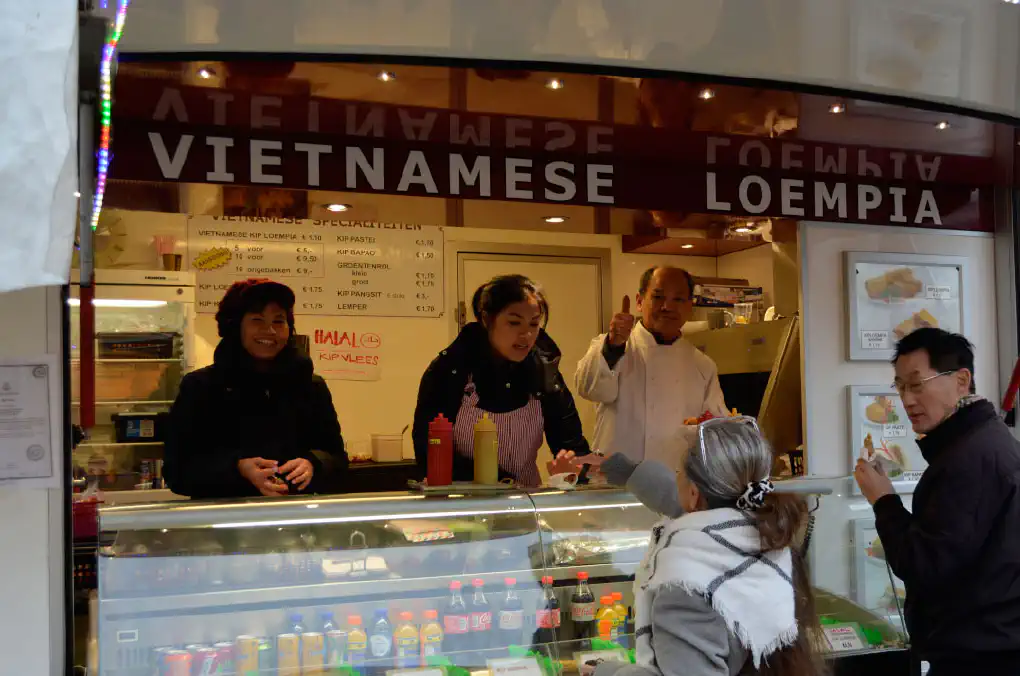 Vietnamese loempia's Thi v. Nguyen interieur